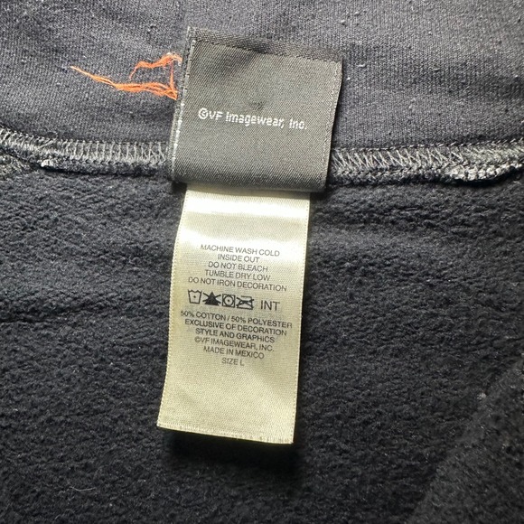 Harley Davidson Zip Up Sweatshirt Mens Large Black 2008 Motosports GP Quebec - Picture 3 of 13